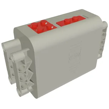 Battery Box, 9V, 4 x 11 x 7 with Red Switch [Complete Assembly]