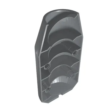 Tipper Drum 3 x 6 x 10 Cement Mixer Half with 4 Technic Pin Holes