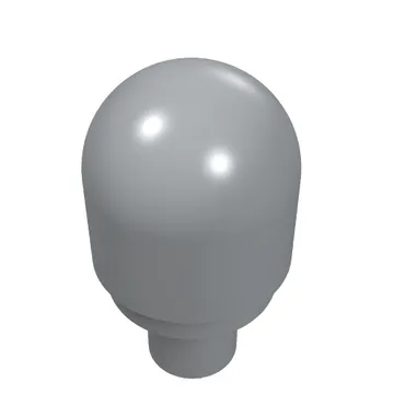 Light Cover 1 x 1 Round with Internal Bar / Bionicle Barraki Eye