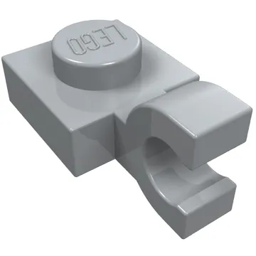 Plate Special 1 x 1 with Clip Horizontal [Thick U Clip]