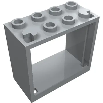 Window 2 x 4 x 3 Frame with Hollow Studs