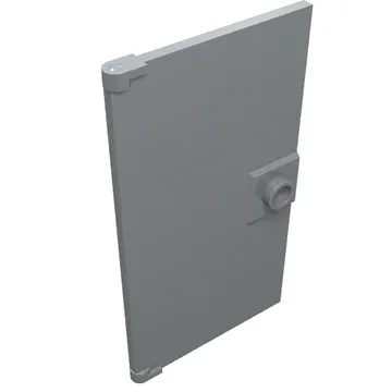 Door 1 x 4 x 6 Smooth with Chamfered Handle Plinth