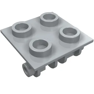 Hinge Brick 2 x 2 Top Plate Thin