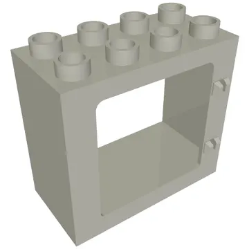 Duplo Door / Window Frame Flat Front Surface, Completely Open Back