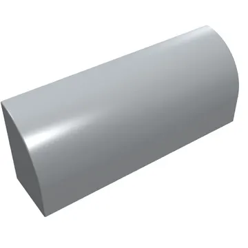 Brick Curved 1 x 4 x 1 1/3 No Studs, Lowered Inside Support