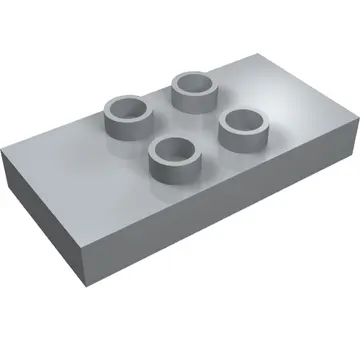 Duplo Plate 2 x 4 x 1/2 with 4 Center Studs [Thick]