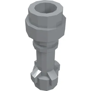 Weapon Lightsaber Hilt with Bottom Ring
