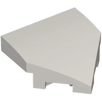 Brick Wedged, Curved 2 x 2 with Stud Notches