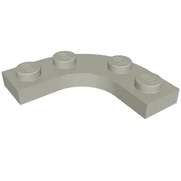Plate Round Corner 3 x 3 with 2 x 2 Round Cutout