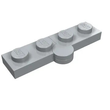 Hinge Plate 1 x 4 Swivel Top / Base - Solid Clip [Complete Assembly]
