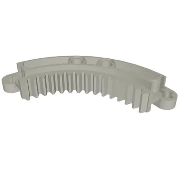 Technic Gear Rack 1/4 Circle 6 x 6, 15 Teeth