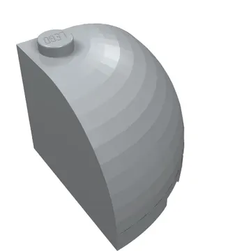 Brick Round Corner 3 x 3 x 2 Dome Top