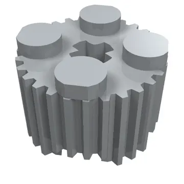 Brick Round 2 x 2 [Grill]