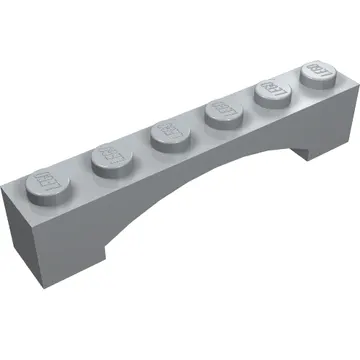 Brick Arch 1 x 6 Raised Arch