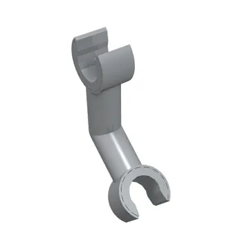Arm Skeleton Bent with Clips at 90° [Vertical Grip]