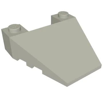 Brick Wedged, Sloped 4 x 4 Taper, with Stud Notches