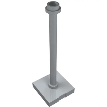 Tile Special 2 x 2 with Bar, Hollow Stud with Stop Ring (Flag Pole)