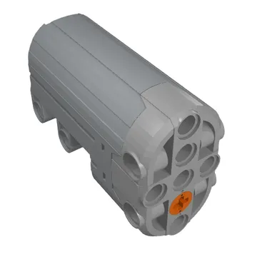 Motor, Servo, Power Functions with Dark Bluish Gray Bottom