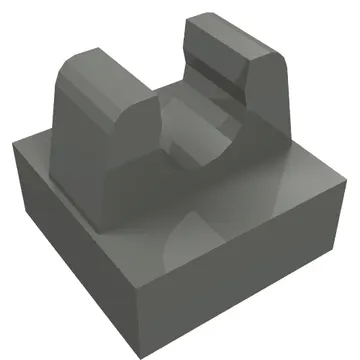 Tile Special 1 x 1 with Clip with Rounded Tips