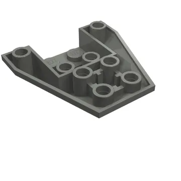 Brick Wedged, Sloped Inverted 4 x 4 Triple [4 Connections between Front Studs]