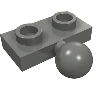 Plate Special 1 x 2 with 5.9mm Centre Side Towball