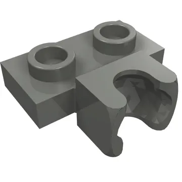 Plate Special 1 x 2 5.9mm Centre Side Towball Socket
