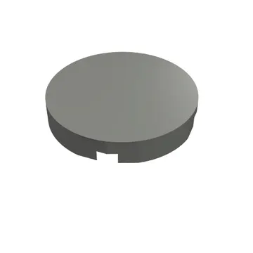 Tile Round 2 x 2 with Bottom Stud Holder