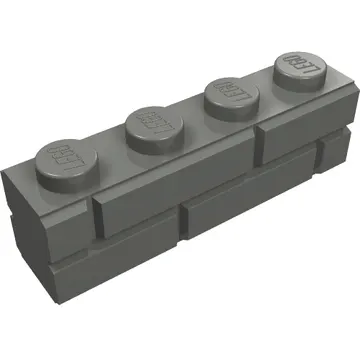 Brick Special 1 x 4 with Masonry Brick Profile