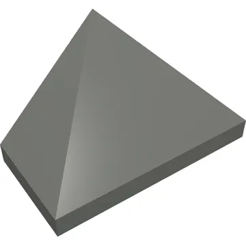 Brick Sloped 45° 2 x 1 Triple with Inside Stud Holder