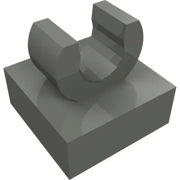 Tile Special 1 x 1 with Clip with Rounded Edges