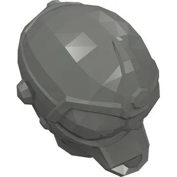 Minifig Head Special, Protocol Droid [Plain]