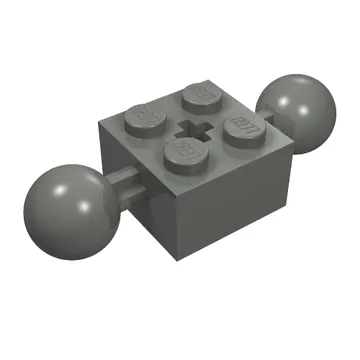 Technic Brick Special 2 x 2 with 10.2mm Balls with Holes and Axle Hole