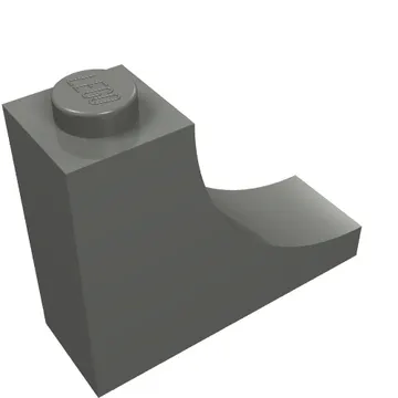 Brick Curved 1 x 3 x 2 Inverted [Inside Bow]