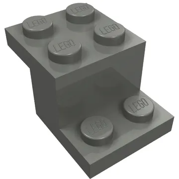 Bracket 3 x 2 x 1 1/3 with Pin Bottom