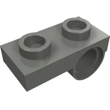 Plate Special 1 x 2 with Pin Hole Underneath
