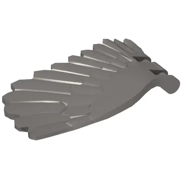 Creature Body Part, Wing 4 x 7 Right with Feathers and Handles for Clips