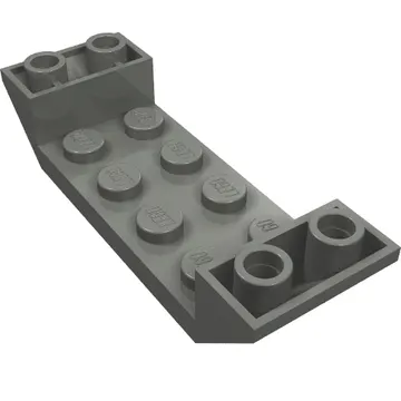 Brick Sloped Inverted 45° 6 x 2 Double with 2 x 4 Recessed