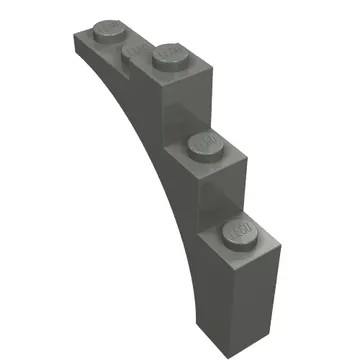 Brick Arch 1 x 5 x 4 [Continuous Bow]