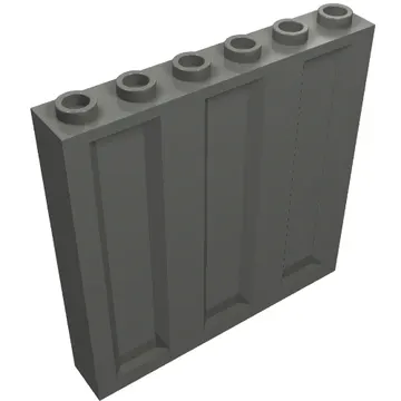 Panel 1 x 6 x 5 [Vertical Corrugated]