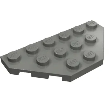 Wedge Plate 3 x 6 Cut Corners