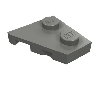 Wedge Plate 2 x 2 Right