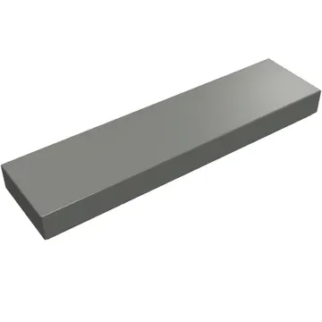 Tile 1 x 4 with Groove