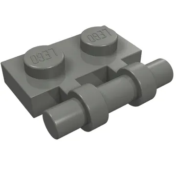 Plate Special 1 x 2 Side Handle [Free Ends]