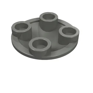 Plate Round 2 x 2 with Rounded Bottom [Boat Stud]