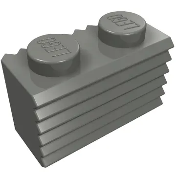 Brick Special 1 x 2 with Grille