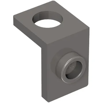 Minifig Neckwear Bracket [One Stud] - Reinforced
