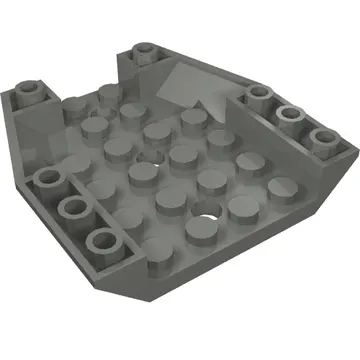 Brick Wedged, Sloped Inverted 6 x 6 x 1 Triple