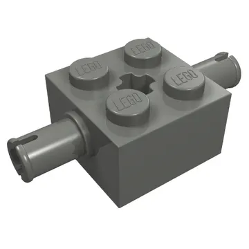 Brick Special 2 x 2 with 2 Pins and Axle Hole