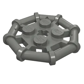 Plate Special 2 x 2 with Bar Frame Octagonal