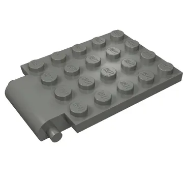 Plate Special 4 x 6 x 2/3 with Trap Door Hinge